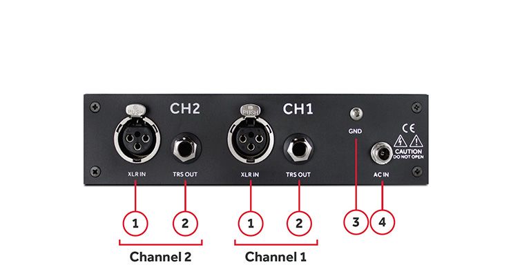 avalon preamp diagram