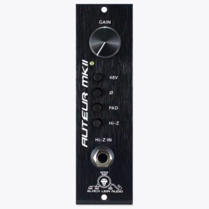 Black Lion Audio Auteur Mark 2 500 Mic Pre Front