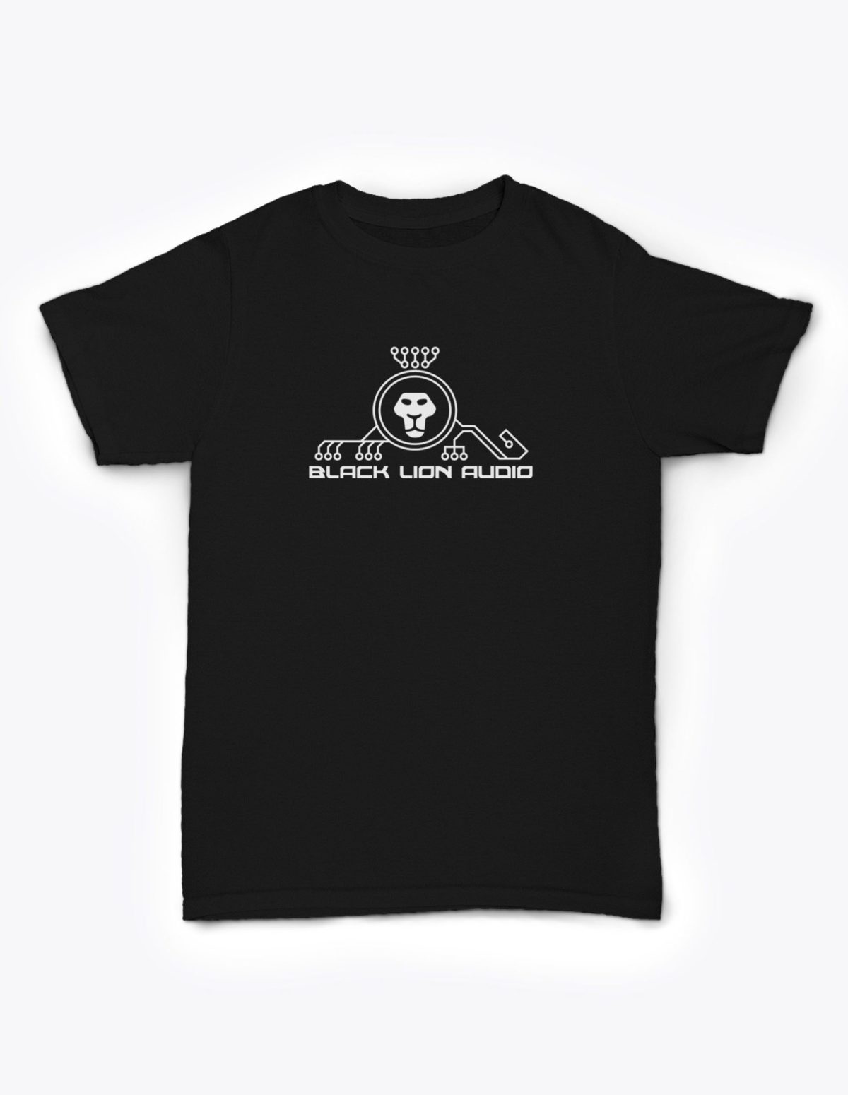 Black Lion Audio T Shirt Front