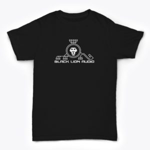 Black Lion Audio T Shirt Front