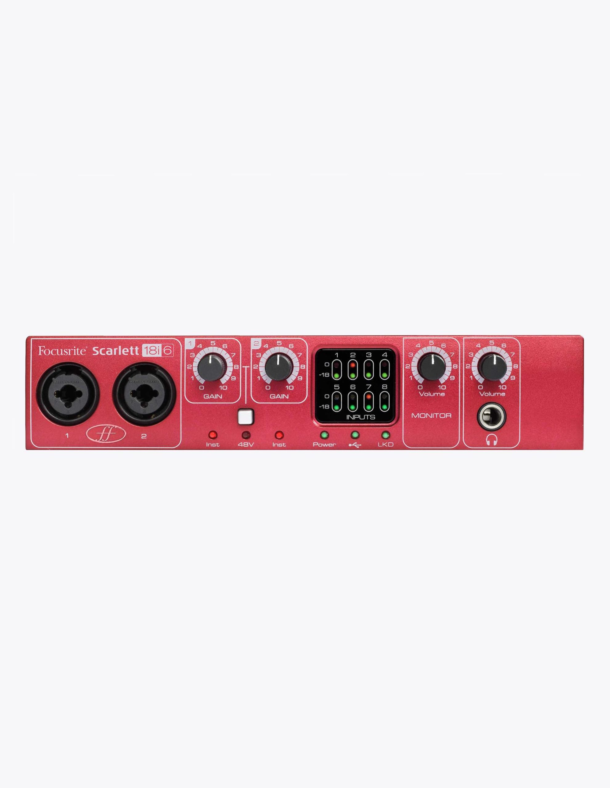 Focusrite Scarlett 18i6 Mod – Black Lion Audio